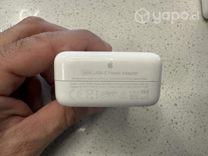 Cargador Nuevo 30W USB C para Macbook + Cable