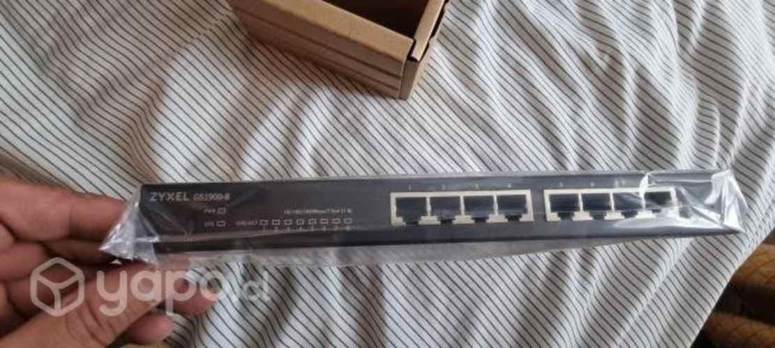 Switch Administrable 8 Puertos Gigabit Zyxel