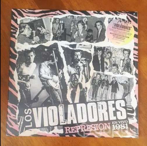 Vinilo Los Violadores &quot;Represión en Vivo 1981&quot;