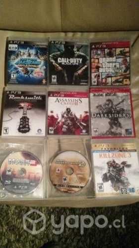 Ps3 Slim + cables, 2 Controles orig. 9 juegos