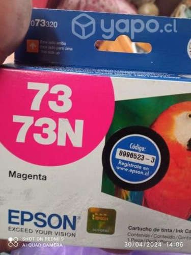 Tintas Epson 73n colores originales