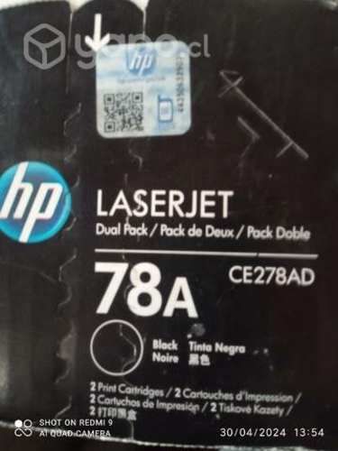 Toner hp 78a black original de alta