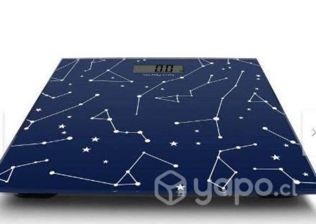 Pesa, Balanza, Casa Bonita, Nueva (Azul y en negro