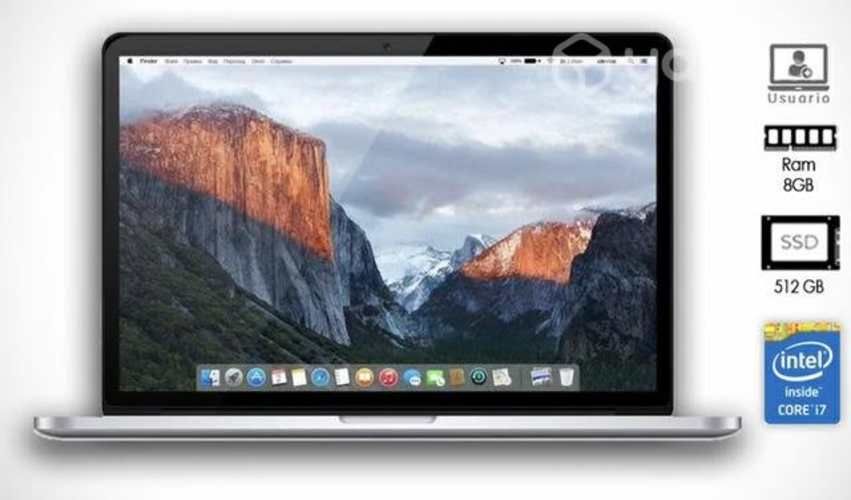MacBook Pro Retina de 15 pulgadas