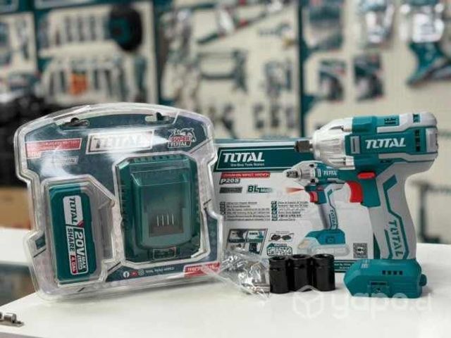 Llave Impacto Inalámbrica 1/2&quot; + Batería/Cargador