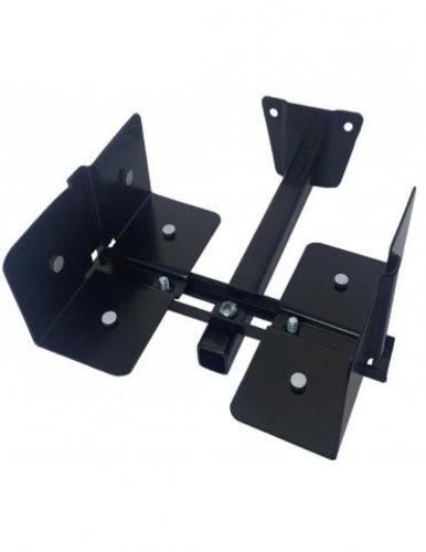 Soporte parlante a muro (2 uni.), negro