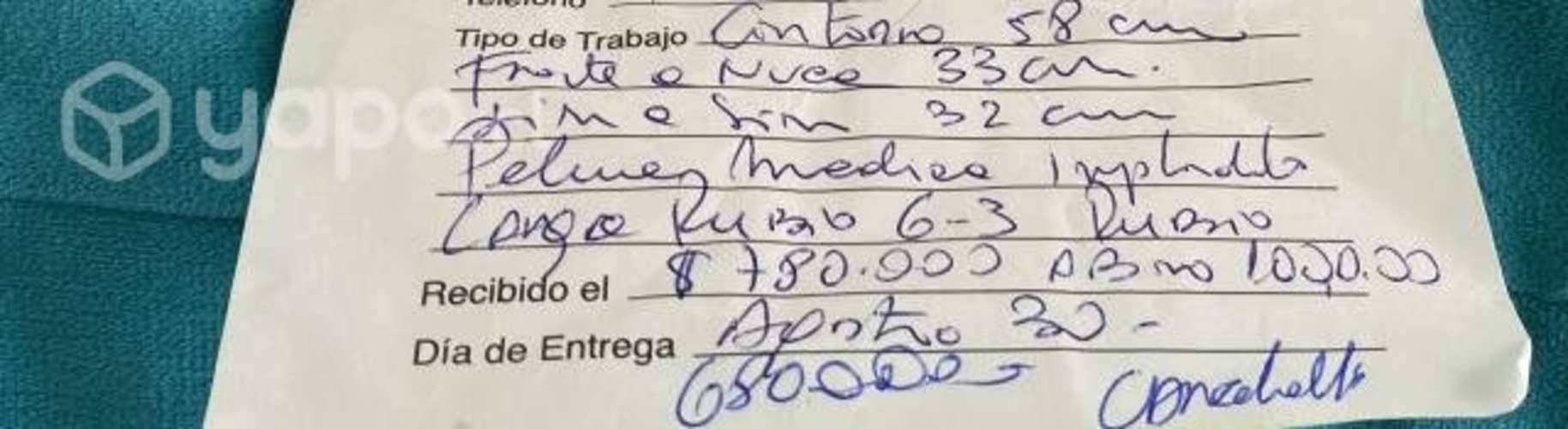 Peluca larga cabello natural más extensión