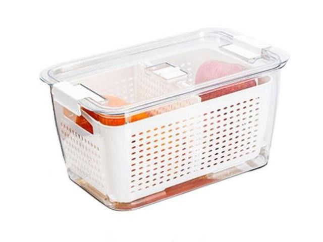 Caja Cajita nevera Contenedor con drenaje