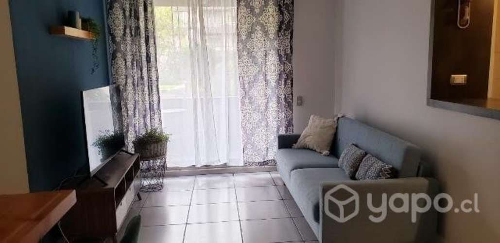 Arriendo depto amoblado