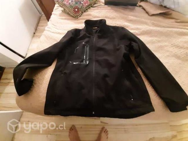 Casaca NEGRA LARGE marca RED LINE PROFESIONAL