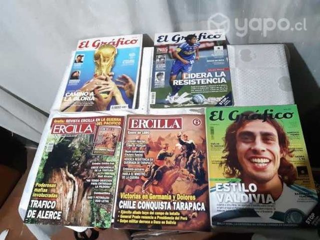 Lote de Icaritos y revistas