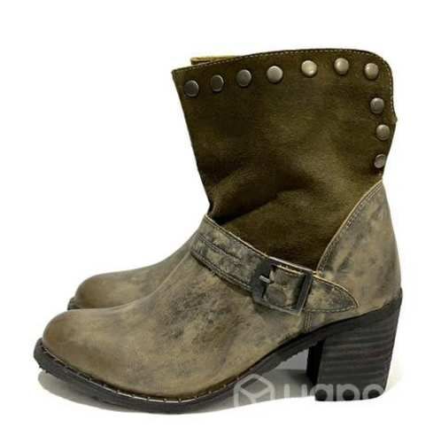 Botín de Cuero Marca Pixipie N*38 Café