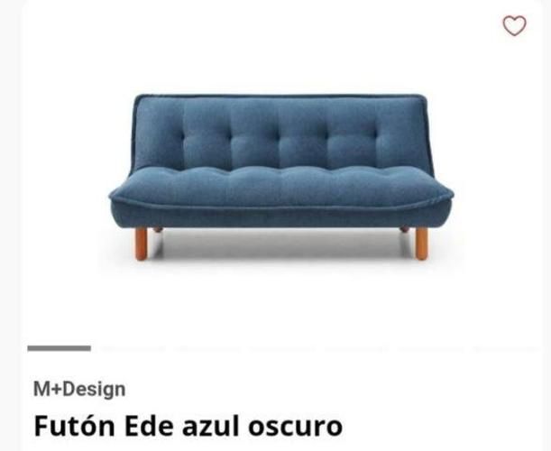 Ocasión , futón azul oscuro nuevo (embalado)5
