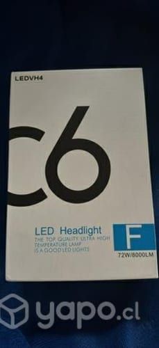 Kit de luces turbo led modelo h4