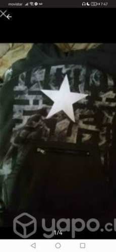 Poleron y chaqueta de lana