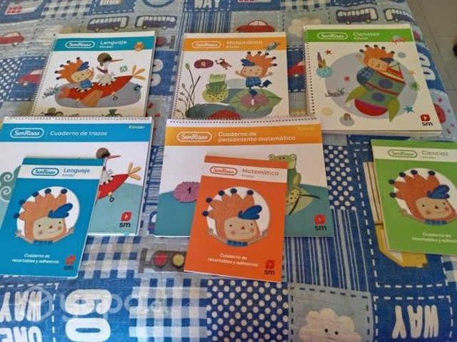 Libros sm edición sonrisas prekinder y kinder