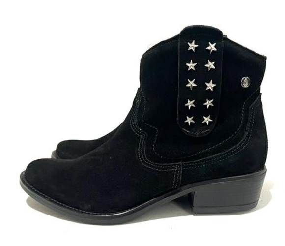 Botín Texano Cuero Reno Marca Hush Puppies N*36