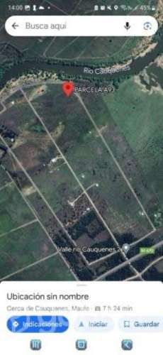 Parcela 5000m2 cauquenes