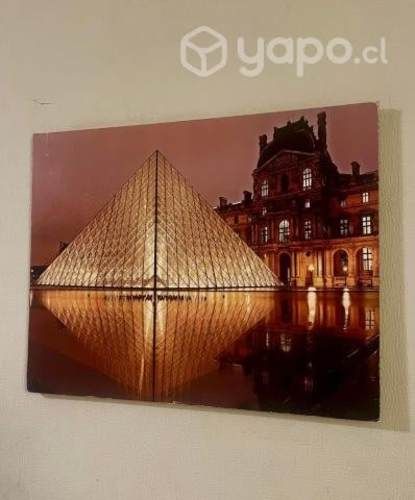 Cuadro Decorativo Louvre Homy