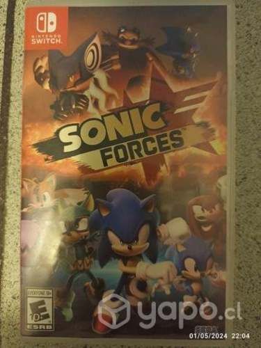 Juego Sonic forces para Nintendo Swich
