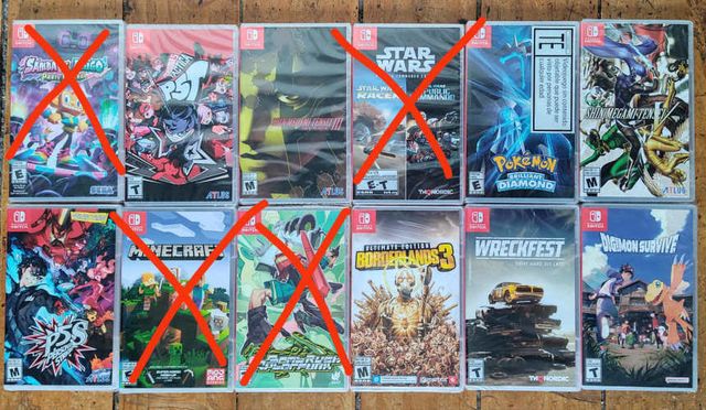 Juegos de Nintendo Switch