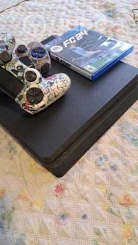 Play Station 4 1 tb + 2 joysticks + Fifa 2024
