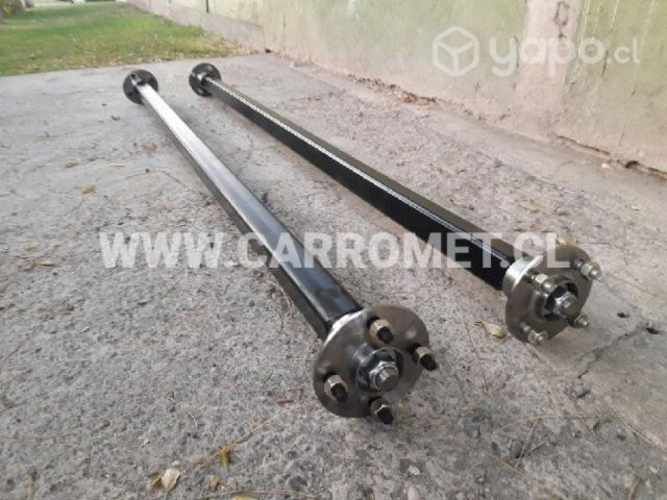 Mazas con muñones 4 x100 para carros de arrastre