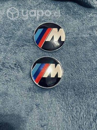 Emblemas logo BMW Serie M delantero y trasero