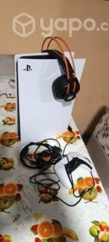 Playstation 5 con disco