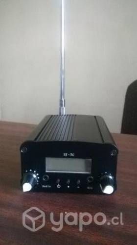 Transmisor FM estéreo  y 250 watts