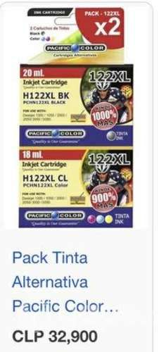 Tintas nuevas impresora