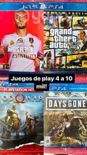 Juegos de play 4
