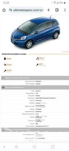 Honda fit 1.3 2012. automático