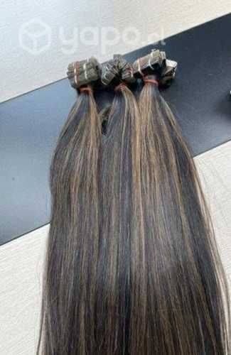 Extensiones de cabello adhesivas natural