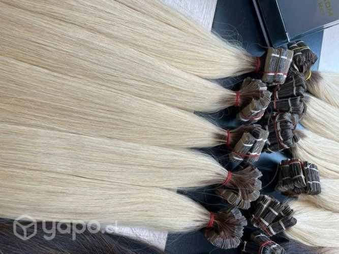 Extensiones de cabello adhesivas natural