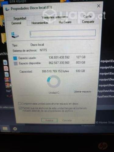 Notebook hp intel i7