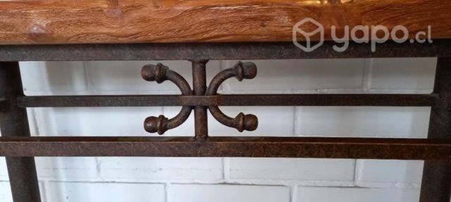 Mesa de arrimo de pino oregon