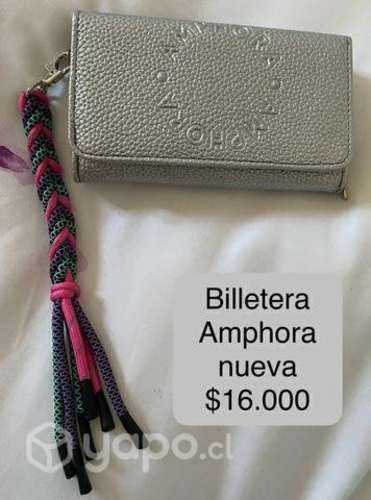 Billetera Amphora nueva