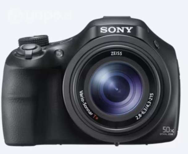 Cámara digital compacta HX400V con zoom óptico de