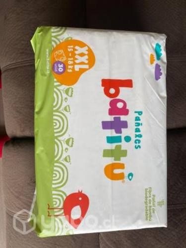 Pañales Batitu Biodegradables xxl 120 unidades
