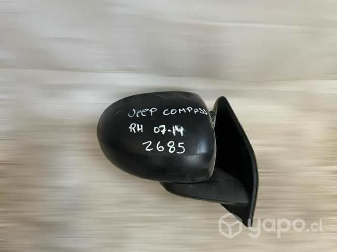 Espejo retrovisor rh jeep compass 2007 2014