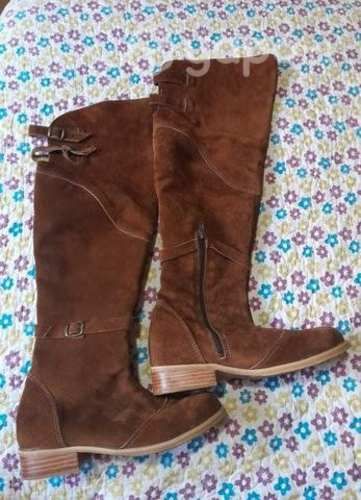 Botas Nuevas 100%cuero, confección bucaneras