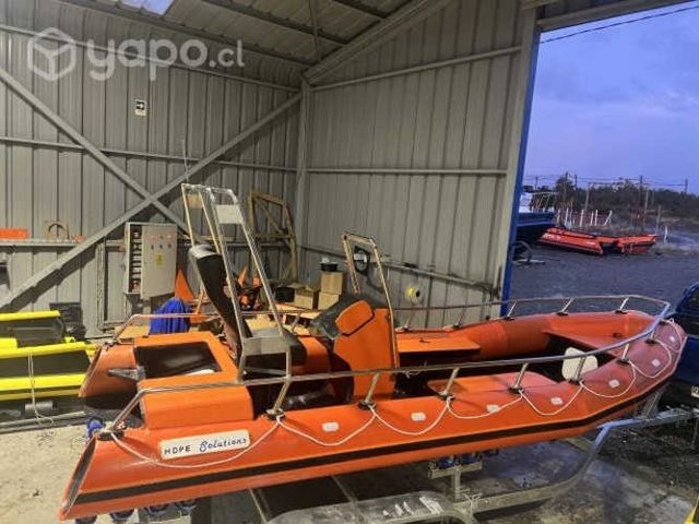 Bote hdpe tipo zodiac 5.6 mt