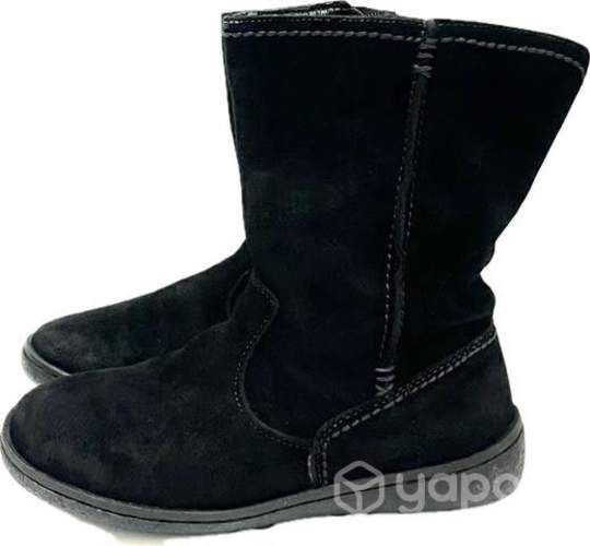 Botín 100% Cuero Reno Marca Opposite N*35 Negro