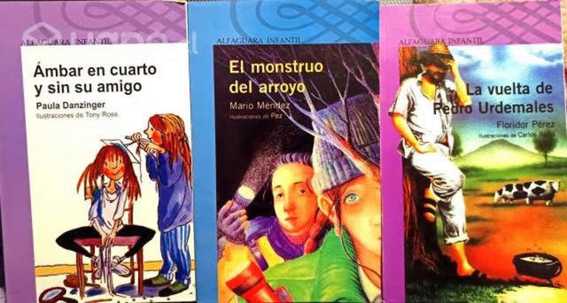 3 libros Alfahuara infantil