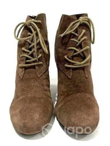 Botín Taco Chino 100% Cuero Reno Tatienne N*36