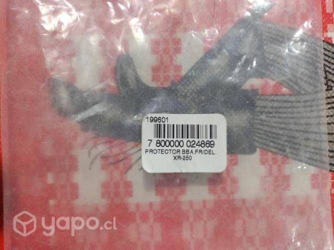 Protector bomba de freno delantero xr 250r