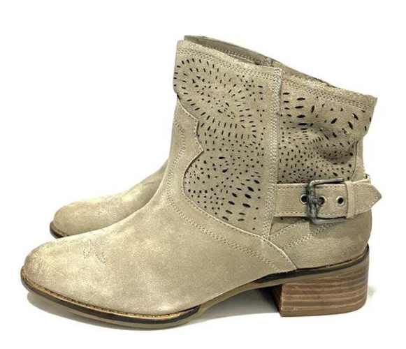 Botín 100% Cuero Reno Marca Naughty Monkey N*38.5