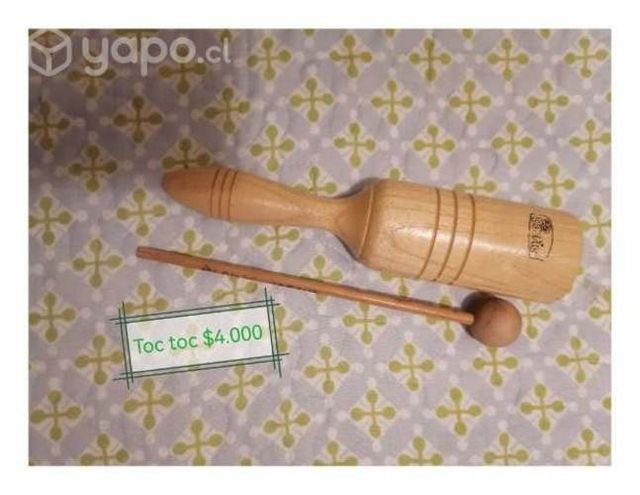 Toc toc instrumento musical niño