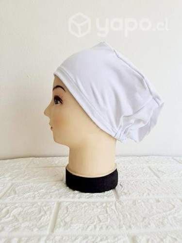 Cofia blanca unisex cocina y clinica